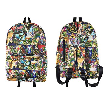 The Legend of Zelda game backpack bag