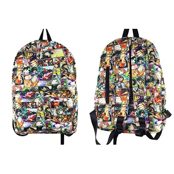 My Hero Academia anime backpack bag