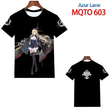  Azur Lane game t-shirt 