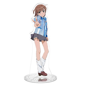 Toaru Kagaku no Railgun anime acrylic figure