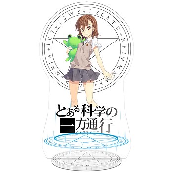 Toaru Kagaku no Railgun anime acrylic figure