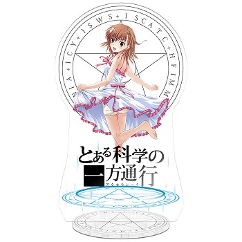 Toaru Kagaku no Railgun anime acrylic figure