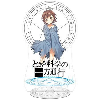 Toaru Kagaku no Railgun anime acrylic figure