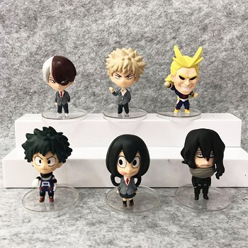 My Hero Academia figures set(6pcs a set)