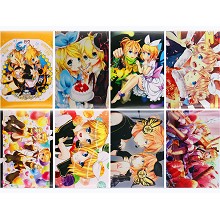 Kagamine Rin Len anime posters(8pcs a set)