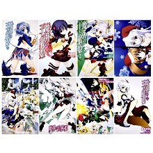 Lord Marksman and Vanadis anime posters(8pcs a set...