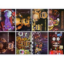 Five Nights at Freddy's anime posters(8pcs a set)