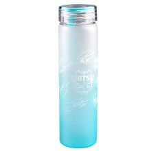 BTS star color glass cup