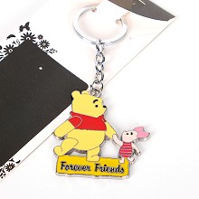 Pooh Bear anime key chain