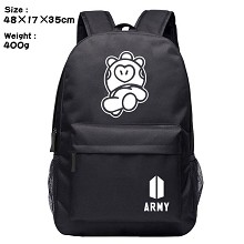 BTS star backpack bag