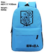 Attack on Titan anime backpack bag