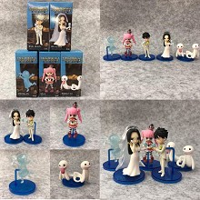 One Piece figures set(5pcs a set)