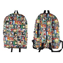 My Hero Academia anime backpack bag