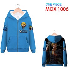 One Piece Sanji anime long sleeve hoodie cloth