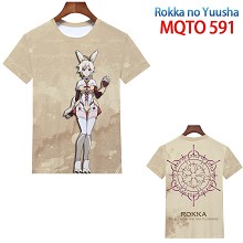 Rokka no Yuusha anime t-shirt