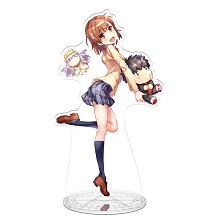 Toaru Kagaku no Railgun anime acrylic figure