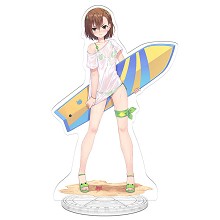 Toaru Kagaku no Railgun anime acrylic figure