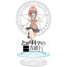 Toaru Kagaku no Railgun anime acrylic figure