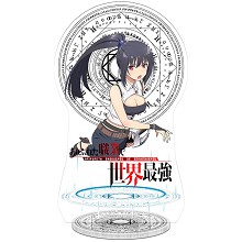 Arifureta Shokugyou de Sekai Saikyou Yaegashi Shizuku anime acrylic figure