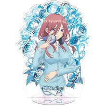 Gotoubun no hanayome Nakano Miku anime acrylic fig...