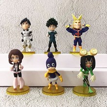 My Hero Academia figures set(6pcs a set)