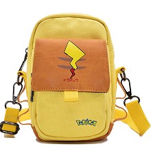 Pokemon anime canvas satchel shoulder bag