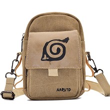 Naruto anime canvas satchel shoulder bag