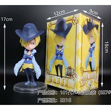 One Piece Q version Sanji figure