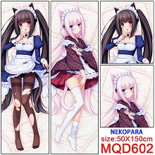 Nekopara game two-sided long pillow