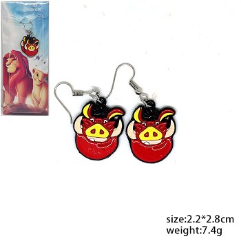  The Lion King anime earrings a pair 