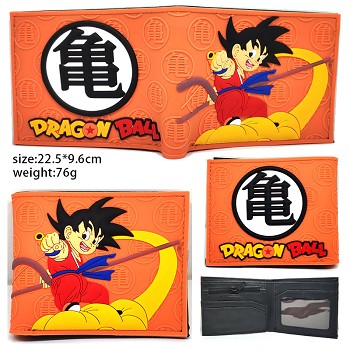 Dragon Ball anime silicone wallet