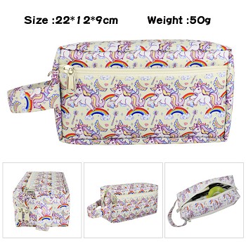  Unicorn anime pen bag pencil bag 