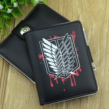 Attack on Titan anime wallet