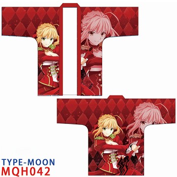 Fate anime kimono cloak mantle hoodie