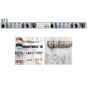 BTS star tape 2CM*10M