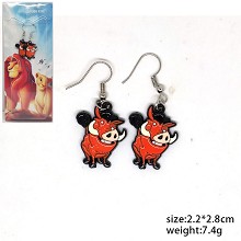  The Lion King anime earrings a pair 