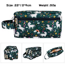  Unicorn anime pen bag pencil bag 