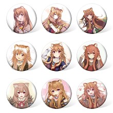 Tate no Yuusha no Nariagari brooches pins set(9pcs...