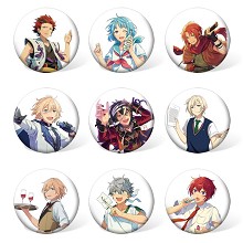 Ensemble Stars anime brooches pins set(9pcs a set)