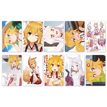 The Helpful Fox Senko-san anime stickers set(5set)