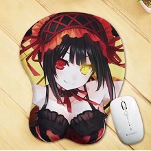 Date A Live Nightmare 3D anime silicone mouse pad