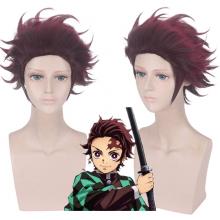 Demon Slayer cosplay wig