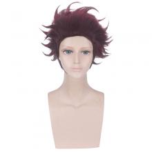 Demon Slayer cosplay wig