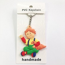 Snoopy anime two-sided key chain