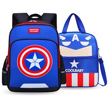 The Boy schoolbag backpack bags(2pcs a set)