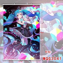 Hatsune Miku anime wall scroll