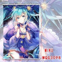 Hatsune Miku anime wall scroll