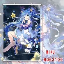 Hatsune Miku anime wall scroll