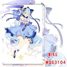 Hatsune Miku anime wall scroll