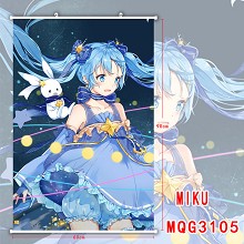 Hatsune Miku anime wall scroll